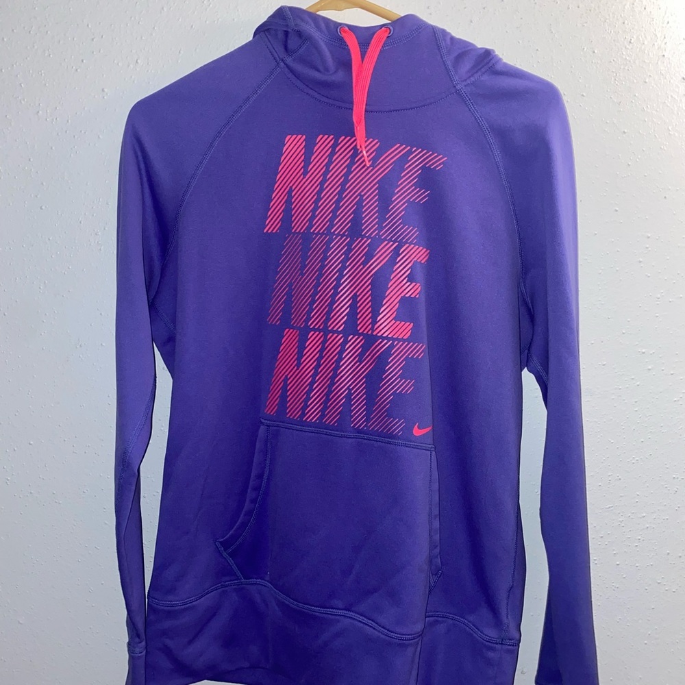 Purple Athletic Hoodie